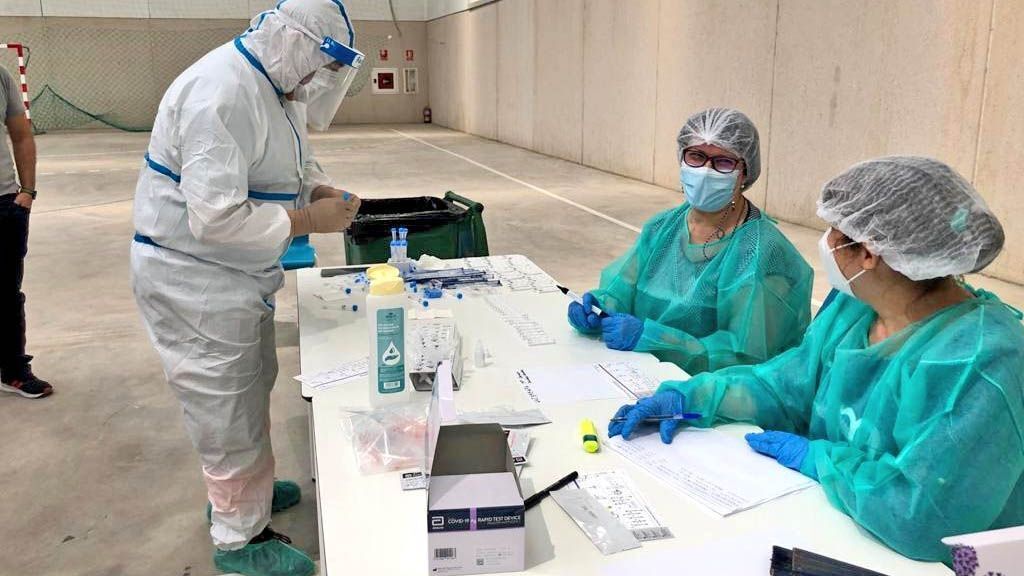 test coronavirus de antígenos en Bornos