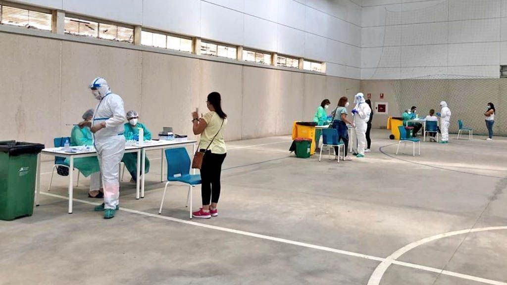 test coronavirus de antígenos en Bornos