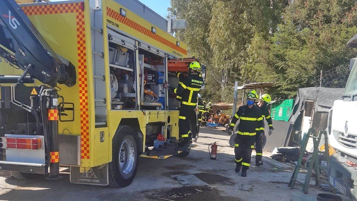 tractor jerez bomberos