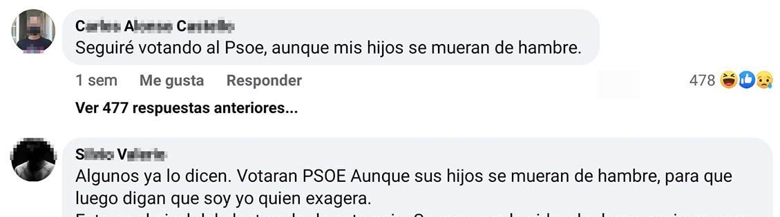 votante del PSOE