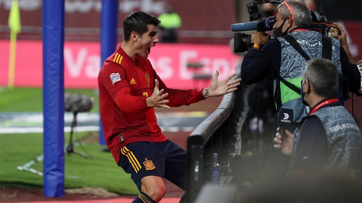 Álvaro Morata Selección Fútbol España