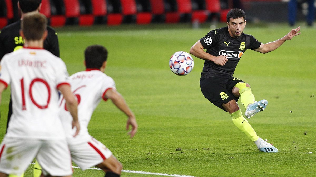 Gol Suleymanov Krasnodar Sevilla FC