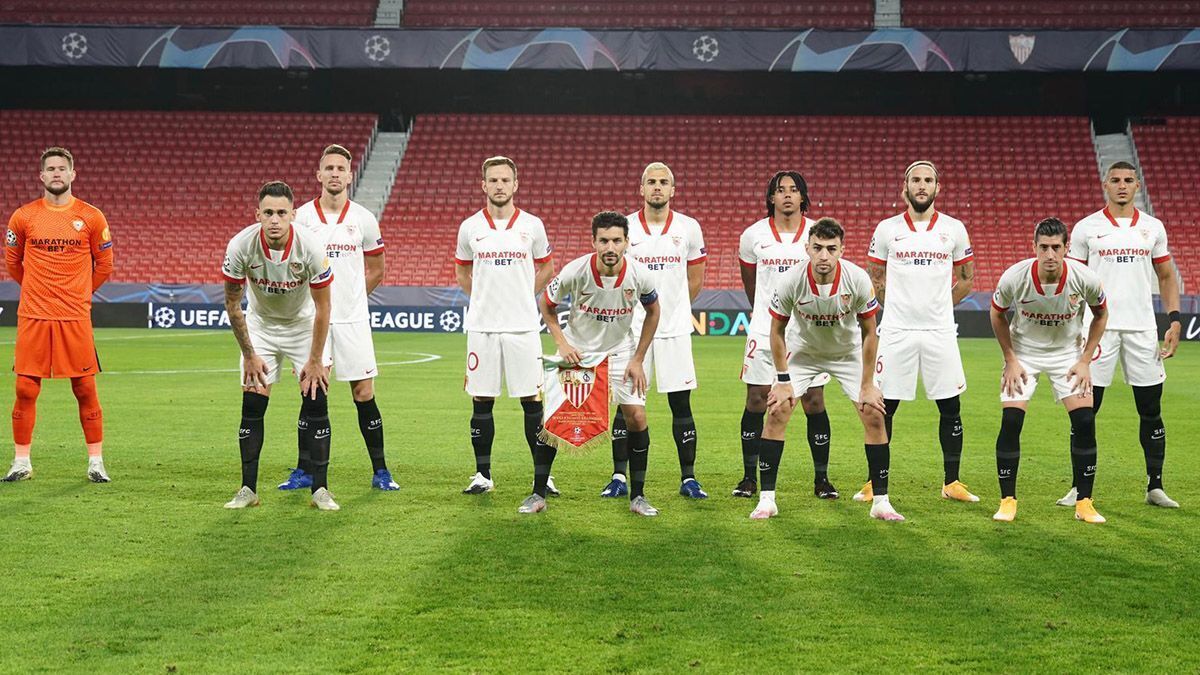 XI inicial Sevilla FC-Krasnodar