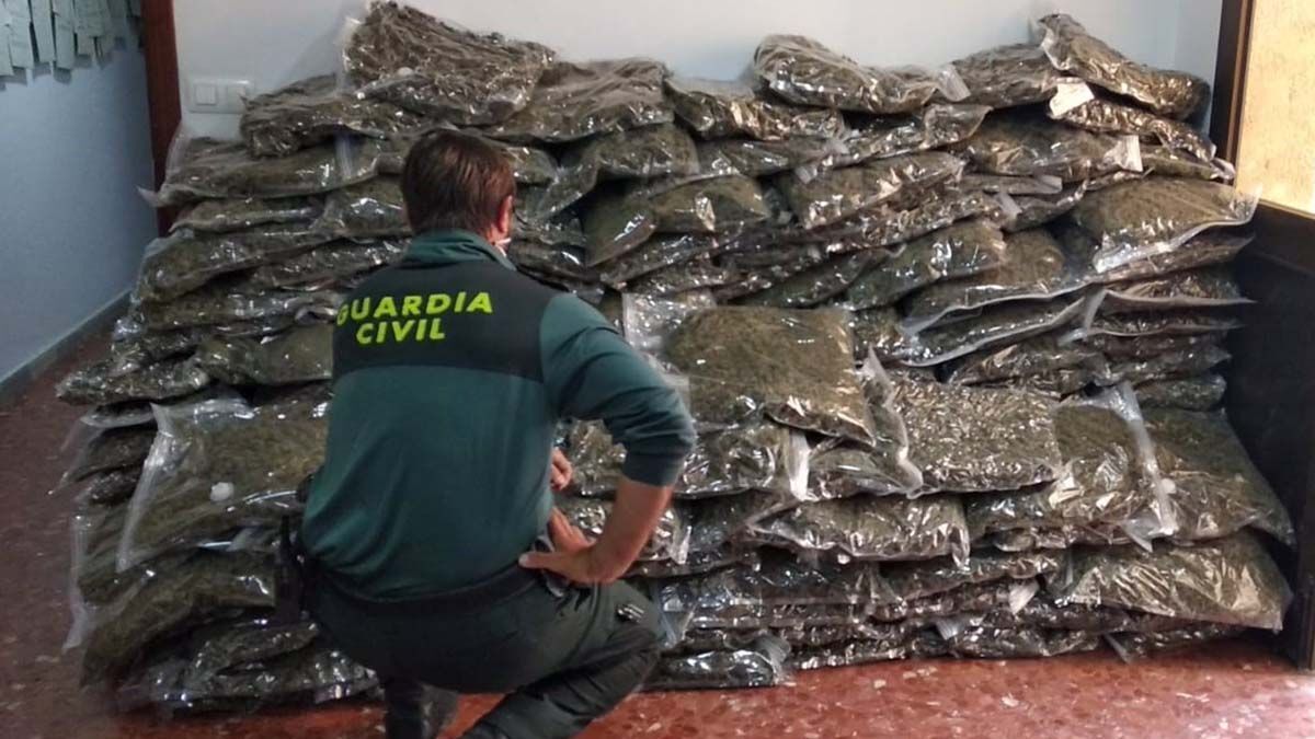 furgoneta jerez cogollos marihuana