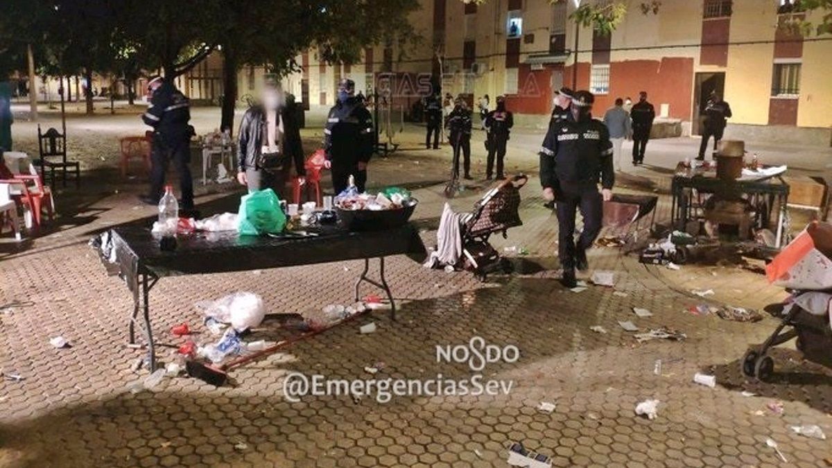 Fiesta calle Sevilla