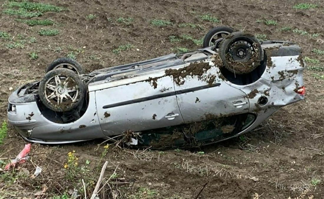 Accidente Seat Córdoba en Avenida de los Empresarios en Parque Empresarial Jerez