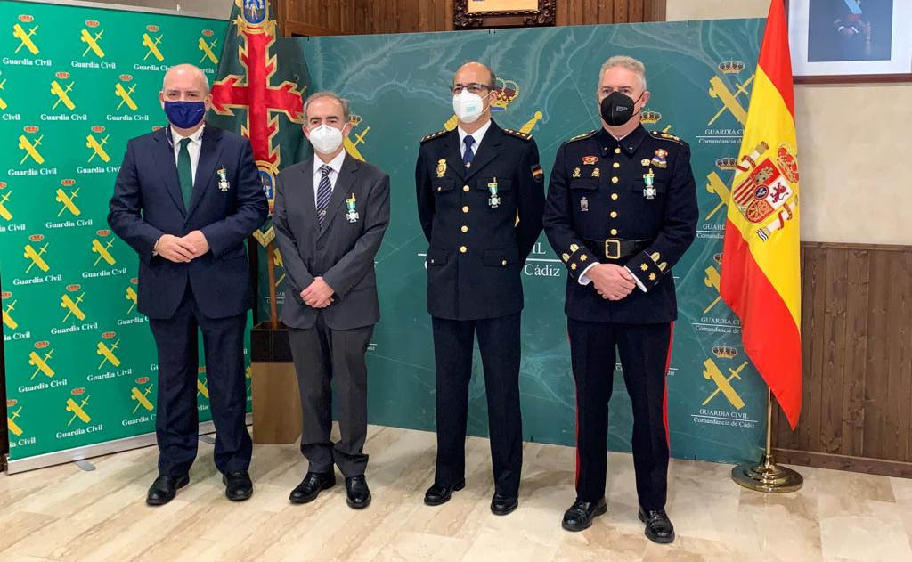 Francisco García y Javier Sánchez Rojas guardia civil