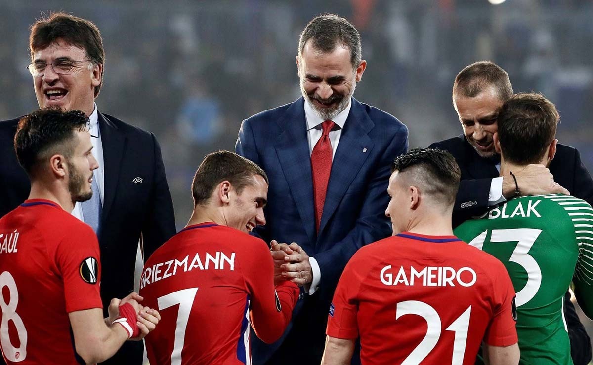 Felipe VI Atletico de Madrid