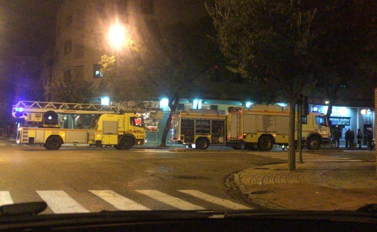 Incendio en La Roma Jerez