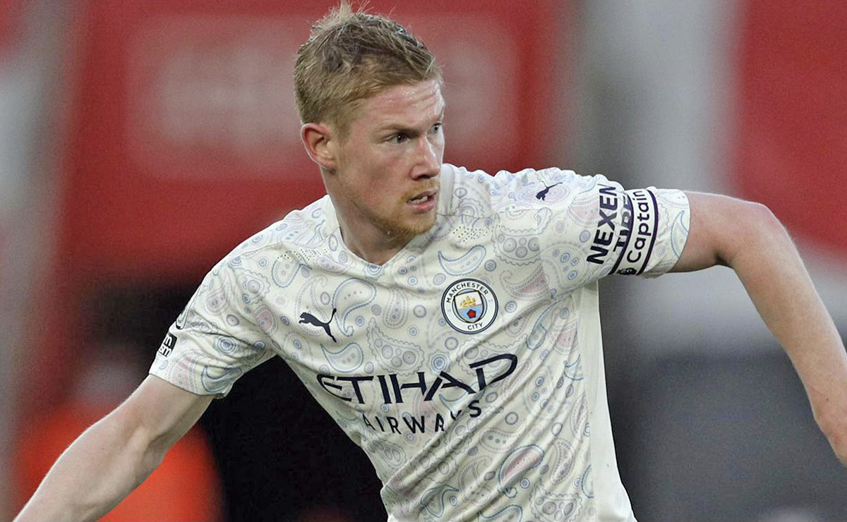 Kevin de Bruyne en el Manchester City