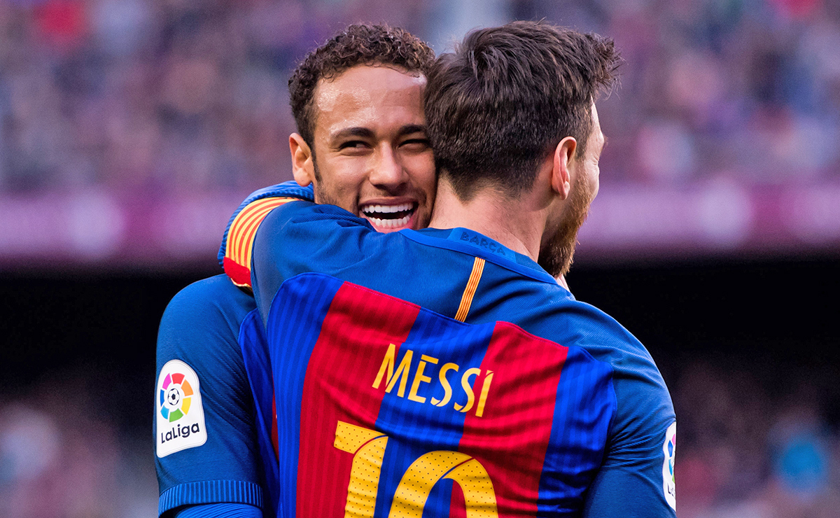 Lionel Messi y Neymar Jr.