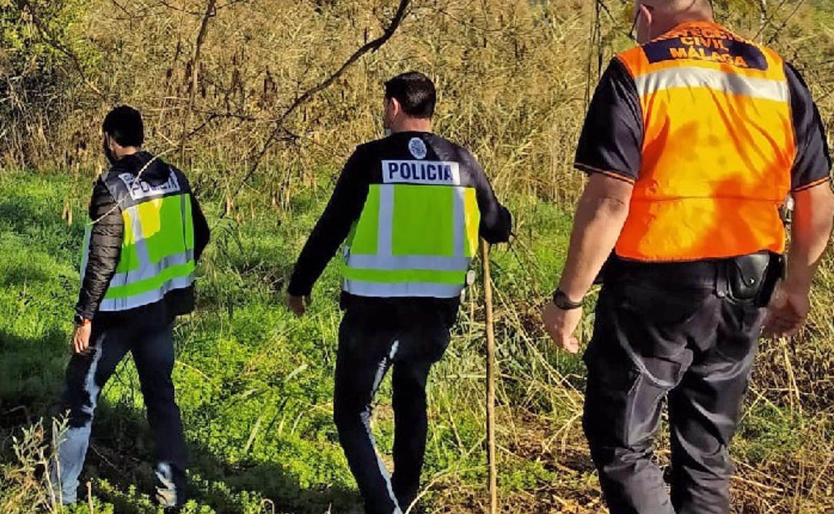 policía Málaga desaparecido