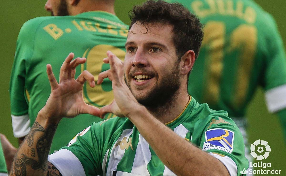 Aitor Ruibal en el Real Betis-Villarreal