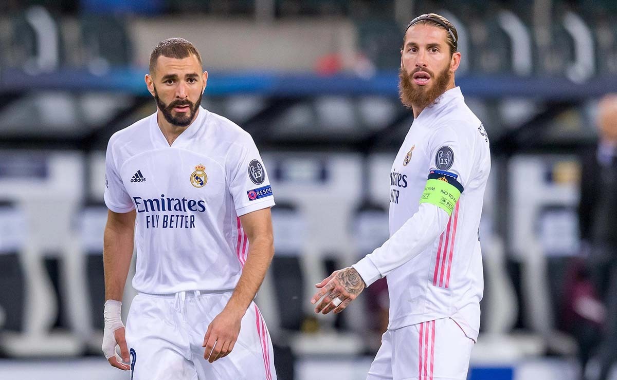 Sergio Ramos y Benzema Champions League