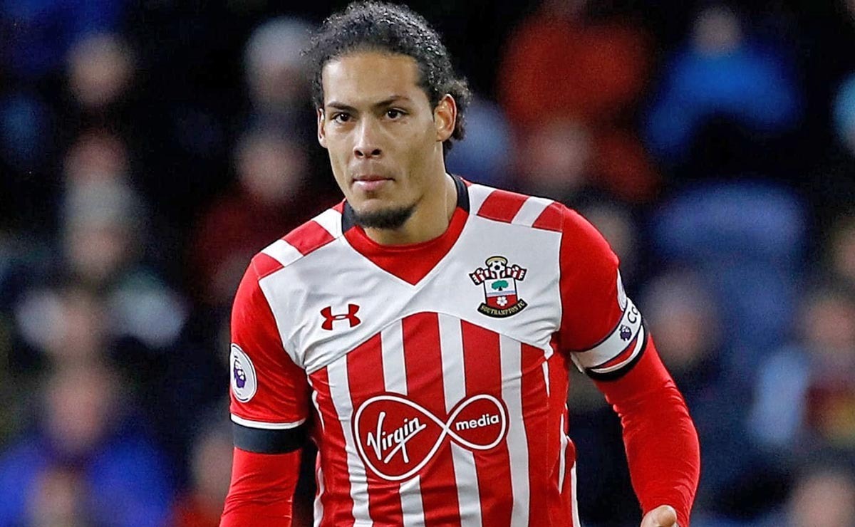 Virgil van Dijk en su etapa en el Southampton
