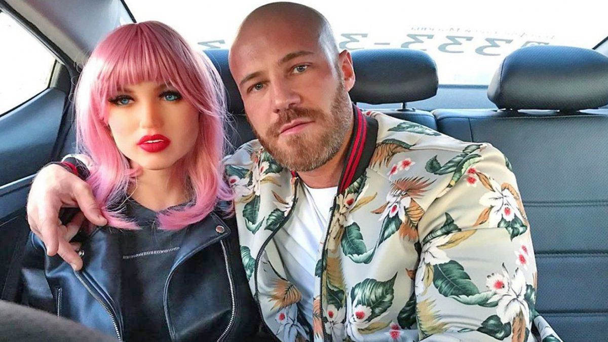 culturista muñeca hinchable