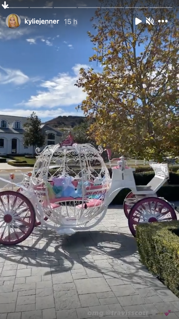 El regalo de Kylie Jenner y Travis Scott a su hija Stormi