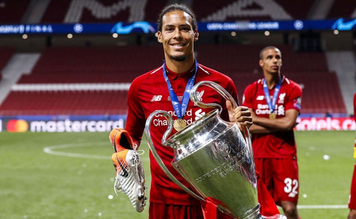 Virgil Van Dijk Liverpool títulos