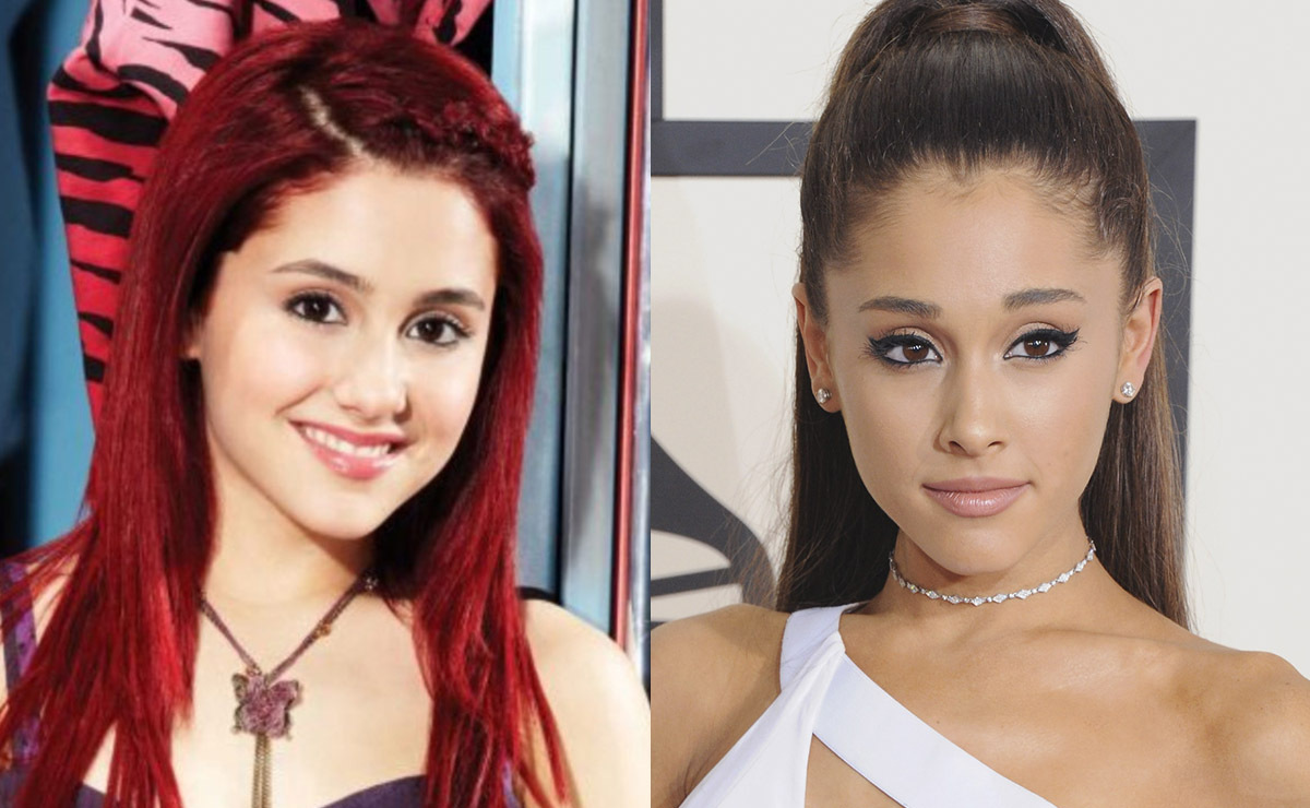 Ariana Grande antes y después