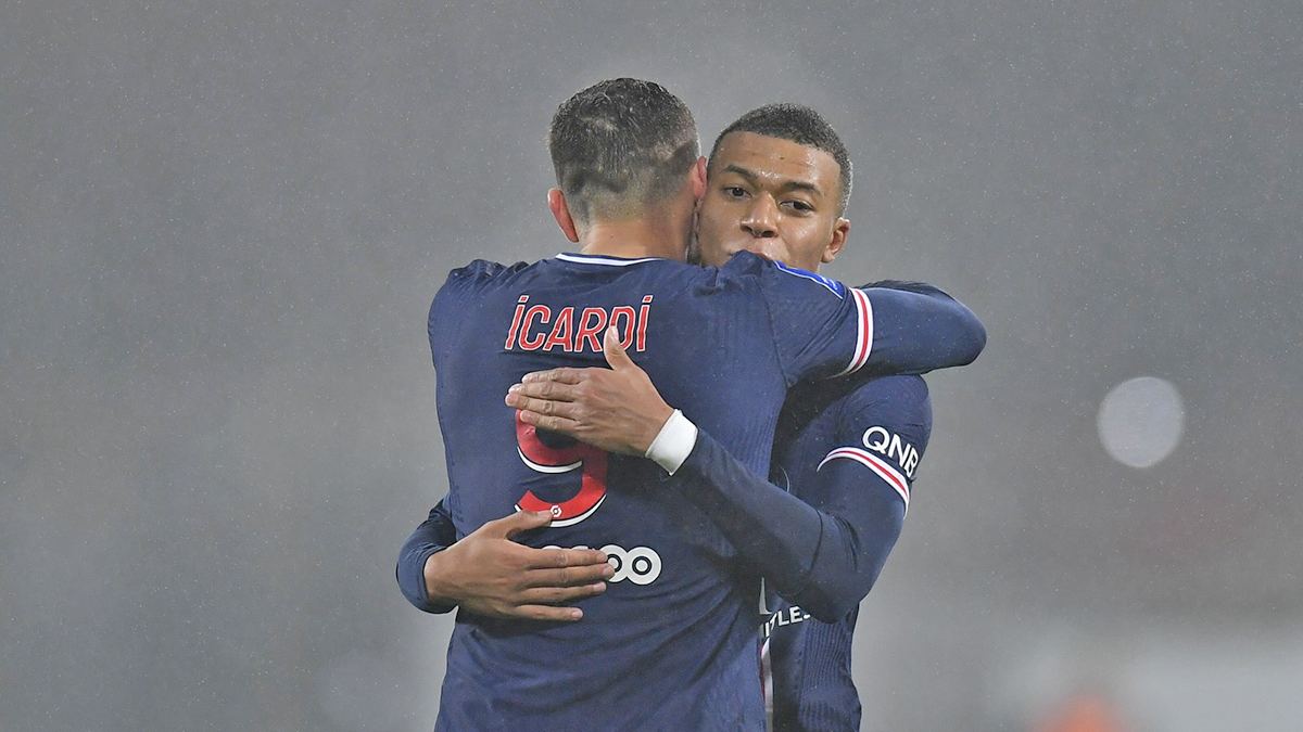 Icardi y Mbappé