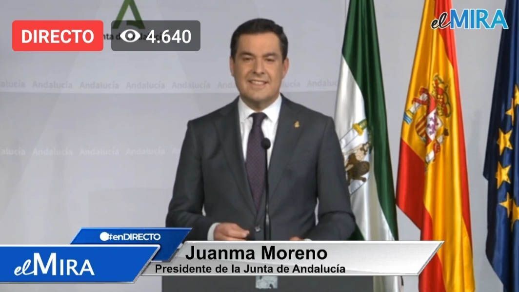 Juanma Moreno Andalucía Medidas coronavirus
