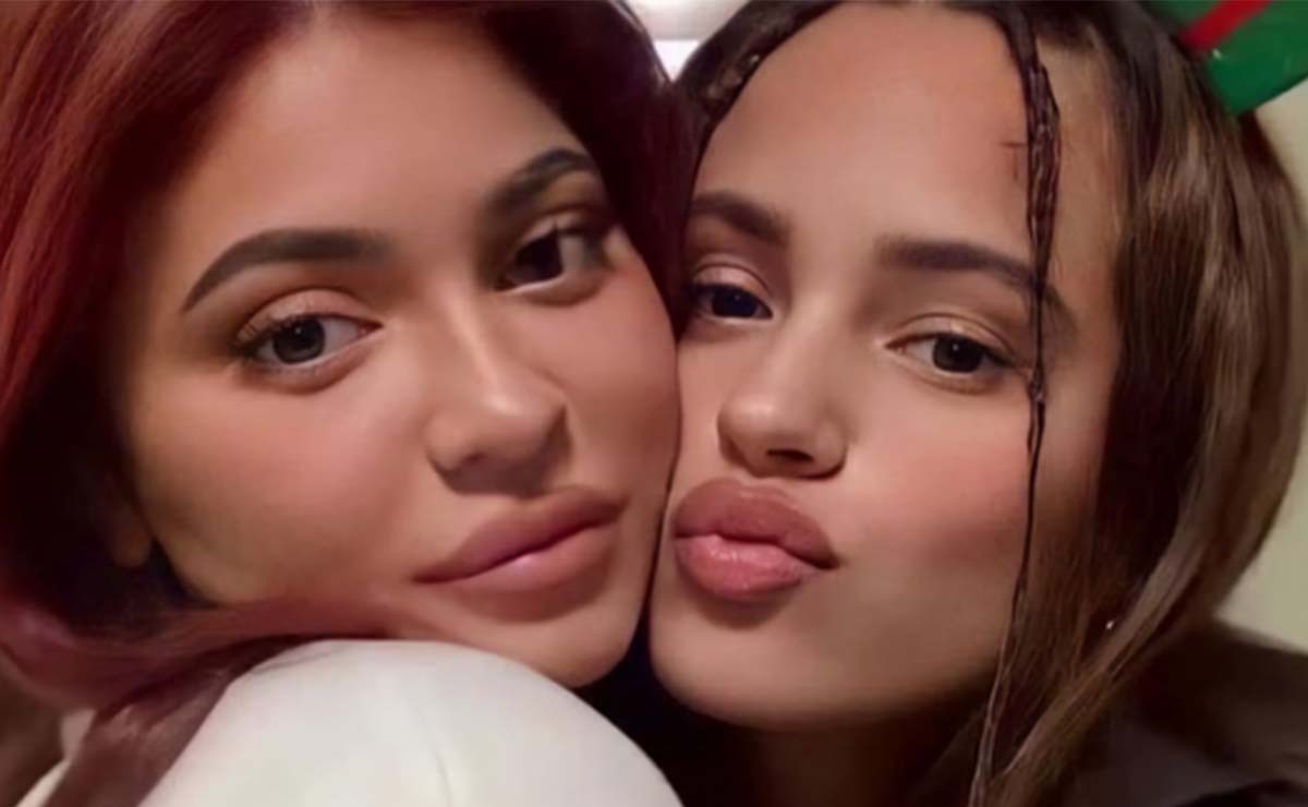 Kylie Jenner y Rosalía