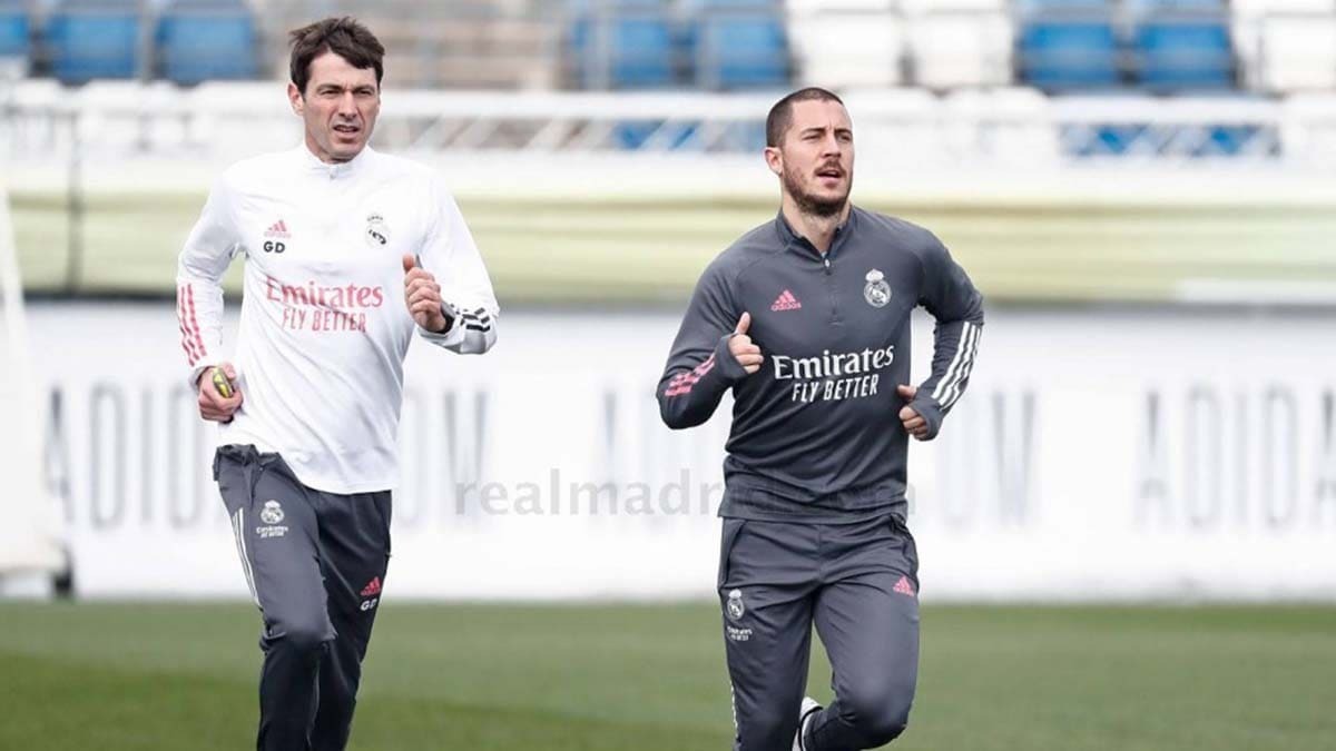 Eden Hazard recuperación