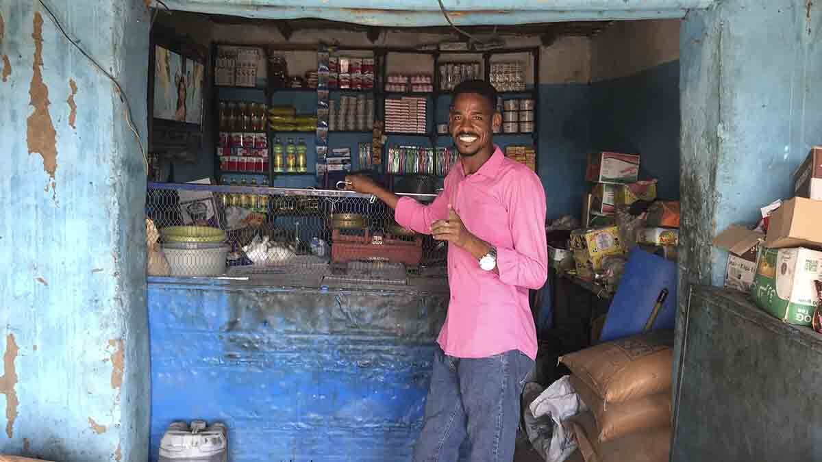 Abdlrahman, refugiado de la Cruz Roja