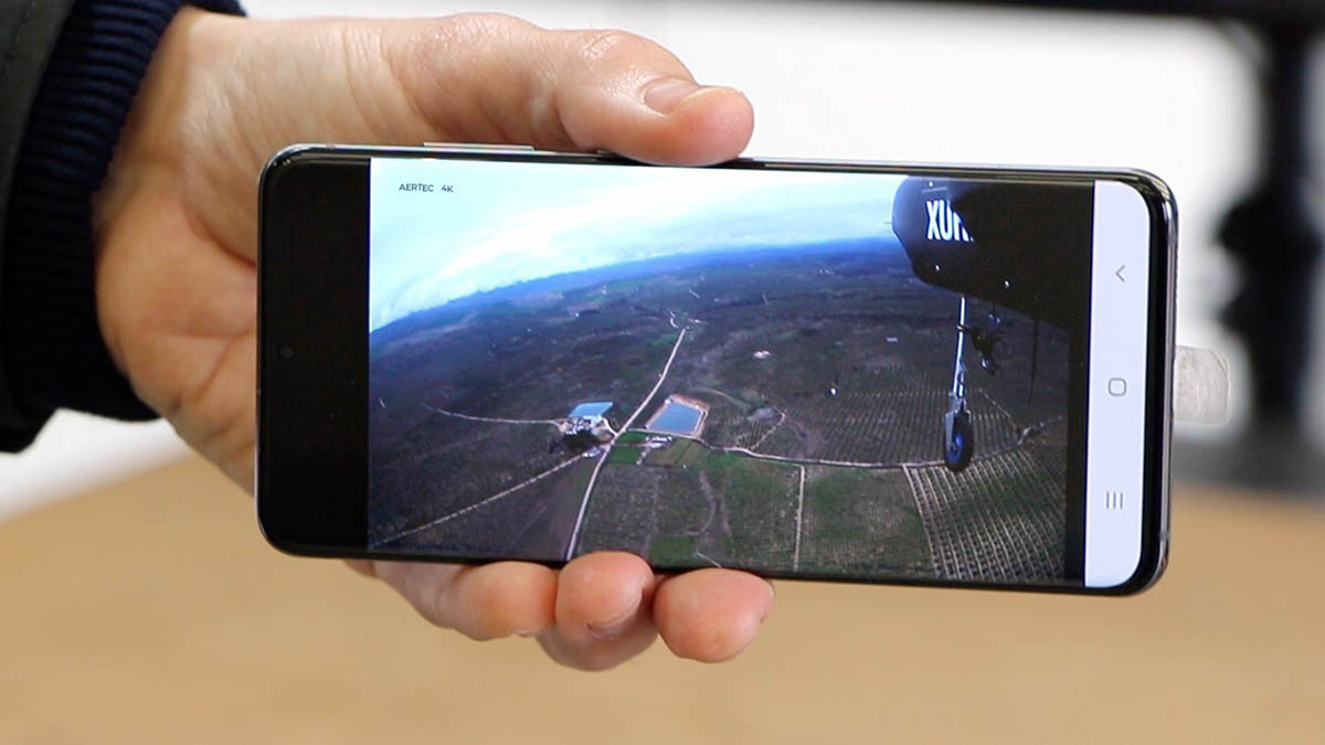 Vodafone 5G Guardia Civil drone 